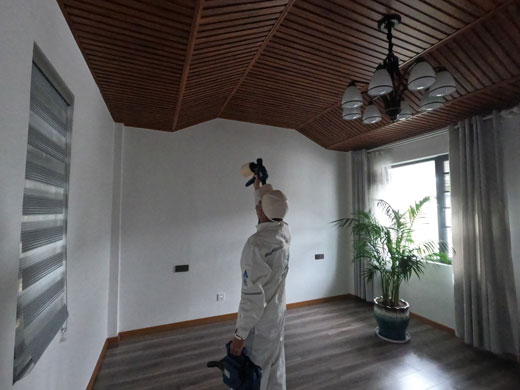 长沙别墅除甲醛