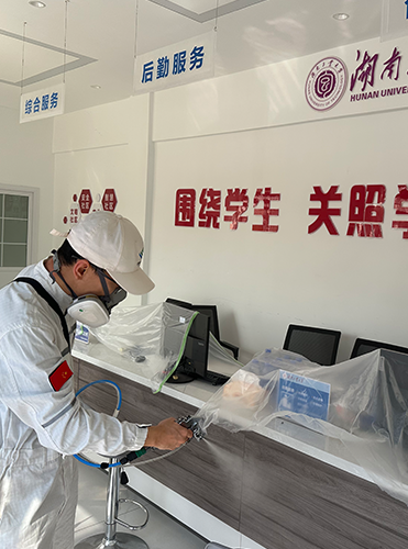 英山县学校除甲醛
